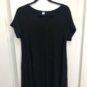 Black swing dress